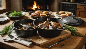 Secrets d'un pigeon en cocotte pour une saveur grand-mère incomparable