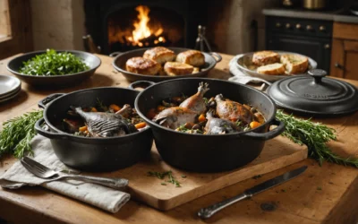 Secrets d'un pigeon en cocotte pour une saveur grand-mère incomparable