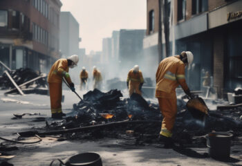 Télécharger l'image Nettoyage après sinistre incendie