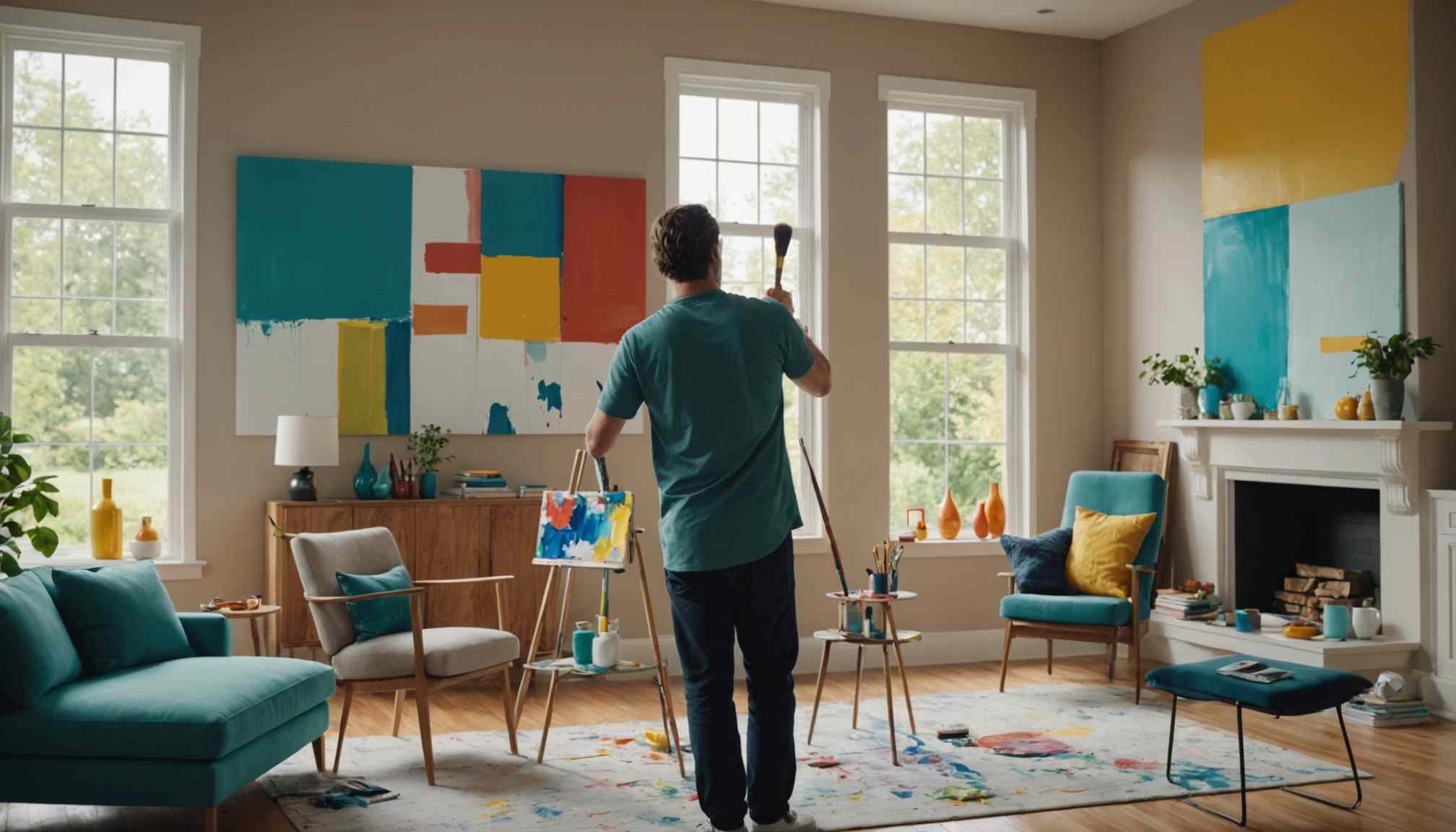 Peinture d’intérieur : les couleurs tendance pour 2025
