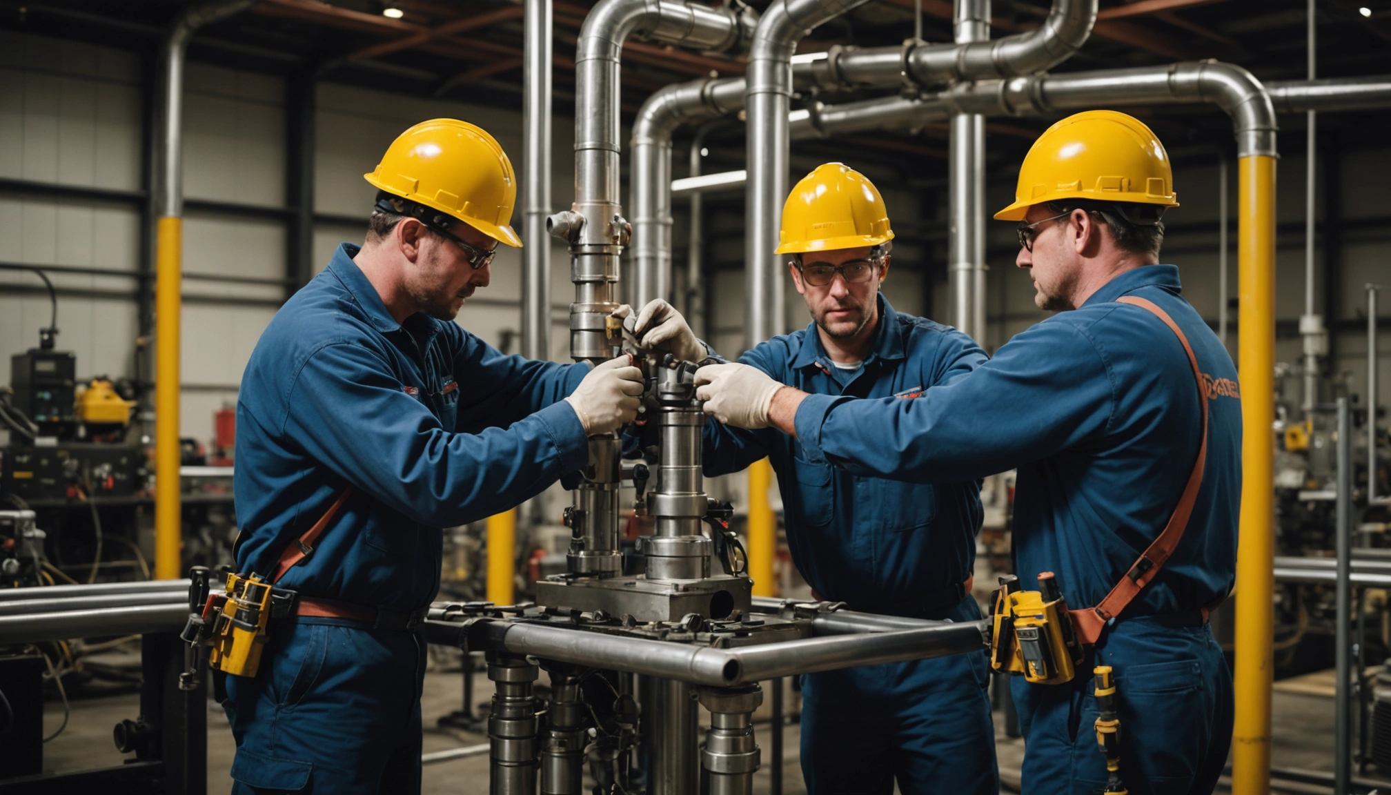 Services professionnels pour l'installation et l'entretien de systèmes thermiques