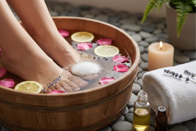 Bains de pieds