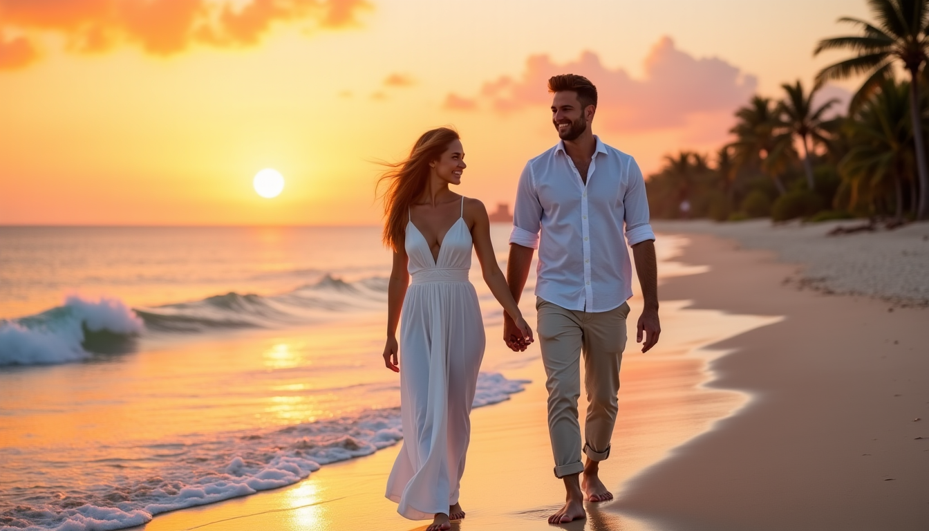Évasion romantique : secrets d'un voyage de noces parfait