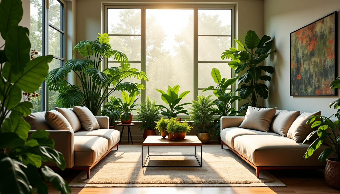 Plantes d'intérieur : sublimer votre maison naturellement